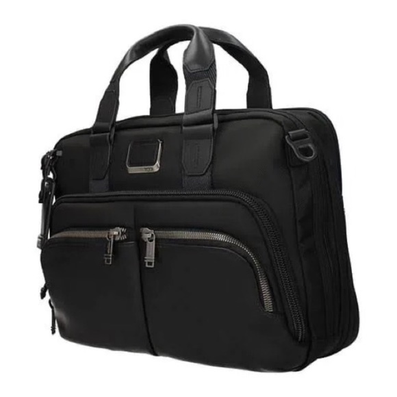 Tumi Other - TUMI Bravo Albany Slim Computer Brief Black Shoulder Strap New With Tag